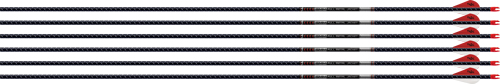 EASTON ARROW 5MM FMJ 500 W/ HO - 6-PACK W/ 2" BLAZER VANES — view 1