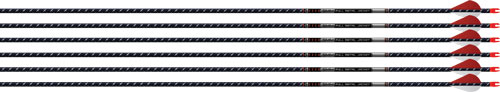 EASTON ARROW 5MM FMJ 300 - 6-PACK W/ 2" BLAZER VANES — view 1
