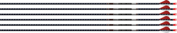 EASTON ARROW 5MM FMJ 500 - 6-PACK W/ 2" BLAZER VANES — view 1