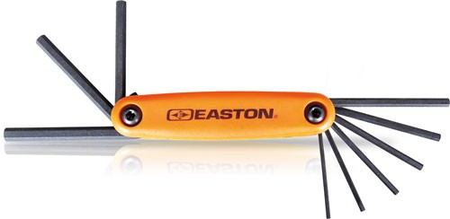 EASTON XL PRO HEX FOLD UP SET - ORANGE/BLACK — view 1