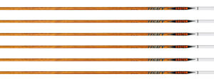 EASTON ARROW 6.5 CARBON LEGACY - 340 4" FEATHER LEFT HELI. 6PK