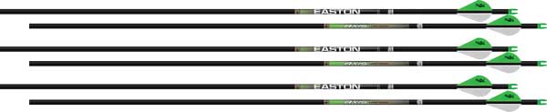 EASTON ARROW AXIS 4MM 400 2" - BLAZER VANES 6-PACK LONG RANGE — view 1