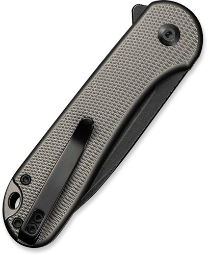 CIVIVI KNIFE ELEMENTUM II 2.9" - DAIMOND PATTERN GRAY/BLACK — view 1