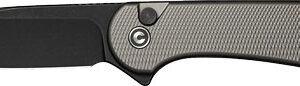 CIVIVI KNIFE ELEMENTUM II 2.9" - DAIMOND PATTERN GRAY/BLACK — view 2