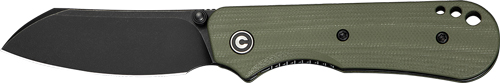 CIVIVI KNIFE CRABBY 2.7" G-10 - OD GREEN BLACK STONEWASH — view 1