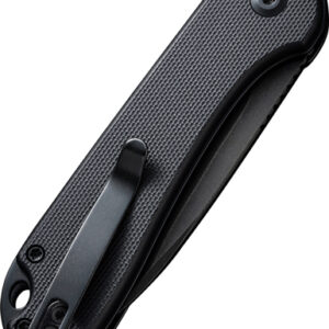 CIVIVI KNIFE ELEMENTUM II 2.96 - " G-10/BLK STONEWASH CLAM PACK — view 2