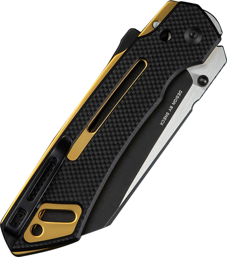 CIVIVI KNIFE BUSTER FG 4.2" - BLACK GOARSE G10 SATIN FLAT — view 1
