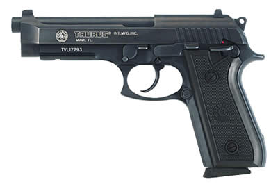 TAURUS PT92 9MM DA BL FS 17+1 — view 1