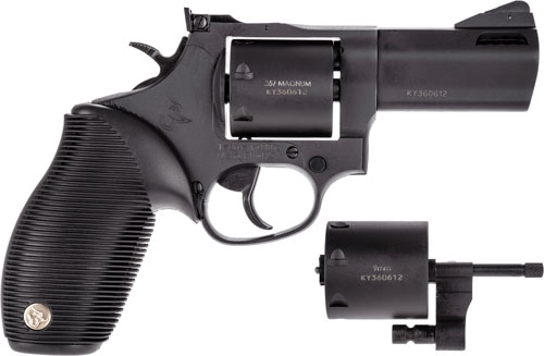 TAURUS 692 38/357/9MM 3." ADJ. - 7-SHOT PORTED MATTE BLK RIBBER — view 1