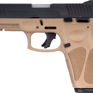 TAURUS G3 9MM 15-SHOT 3-DOT - ADJ. TAN/BLACK POLYMER — view 2