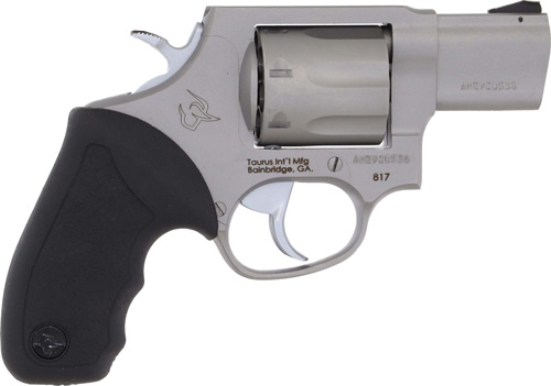 TAURUS 817 38SPL 2" FIXED - 7-SHOT SS RUBBER — view 1