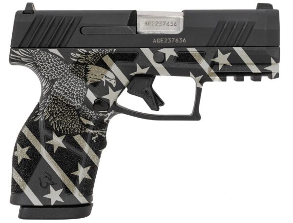 GX2 9mm 3.38" Blk/Eagle Engraved Grip  (2) 13rd — view 1