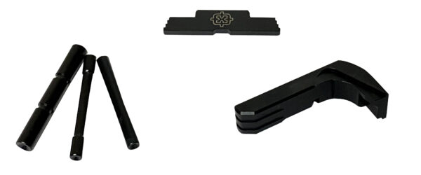 Cross Armory CRG5OKBK 3 Piece Kit  Extended Compatible w/ Glock 17/19/26/34 Gen5 Black Steel/Aluminum — view 1
