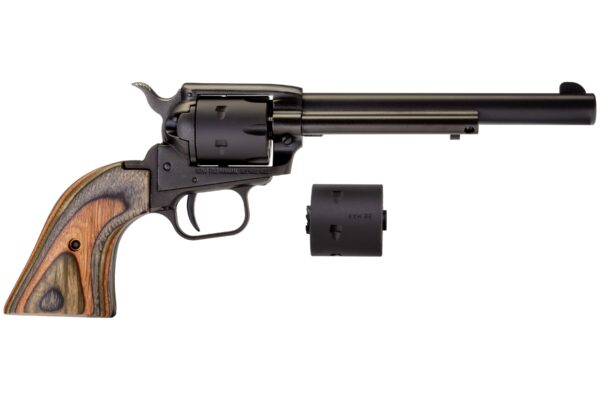 HERITAGE MANUFACTURING 22LR/22M BLK/CAMO LAM 6.5" FS — view 1