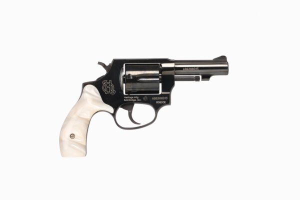 HERITAGE MANUFACTURING ROSCOE 38SPL BL/PEARL 3" 5RD — view 1