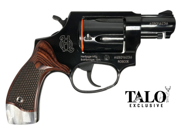 Roscoe .38SPL 3" Blk/Wd&Prl 5-Rd TALO — view 1