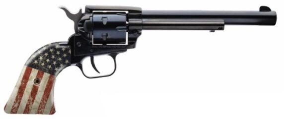 Rough Rider .22LR 6.5" Black/US Flag 6-rd — view 1