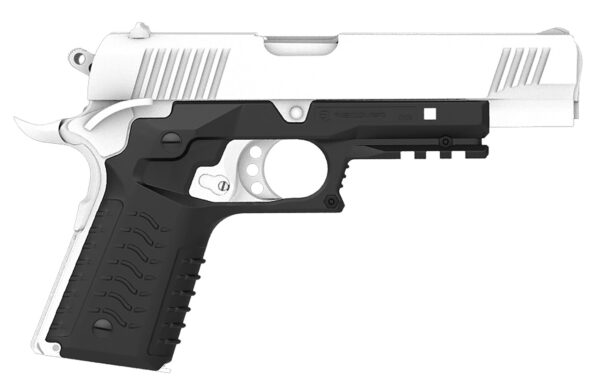 Recover Tactical CC3H-01 Grip & Rail System  Black Polymer Picatinny for Standard Frame 1911 — view 1