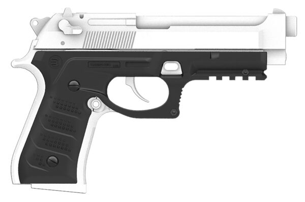 Recover Tactical BC201 Grip & Rail System  Black Polymer Picatinny for Most Beretta 92 & M9 Models — view 1