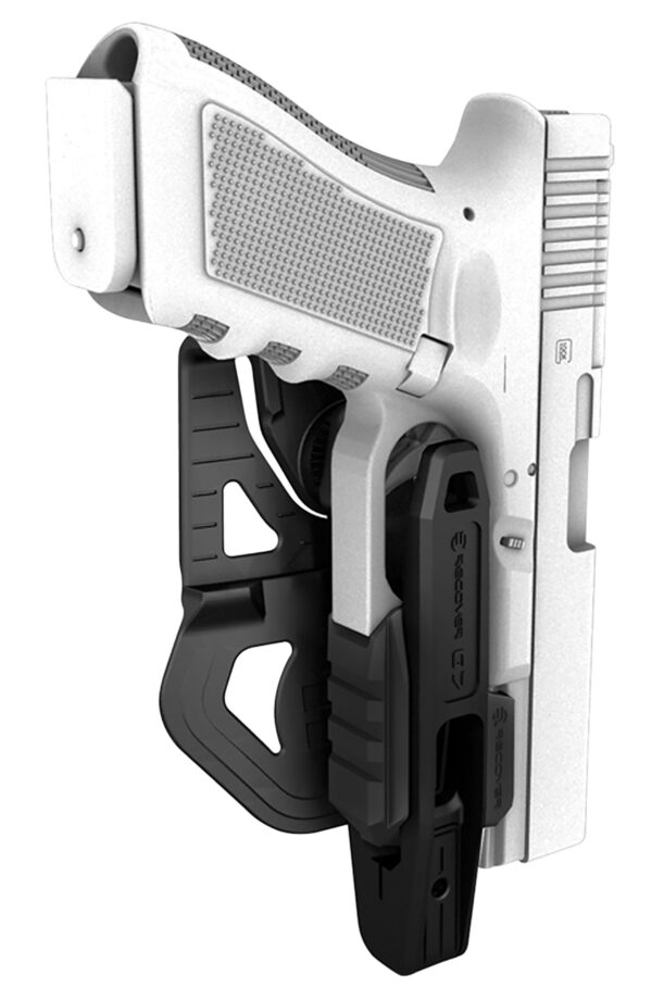 Recover Tactical G7 G7  OWB Black Polymer Compatible w/ Glock 17/19, Ambidextrous — view 1
