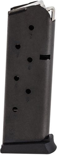 E-LANDER MAGAZINE 1911 OFFICER - 45ACP 7RD STEEL — view 1