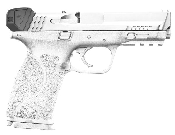 Recover Tactical MCH01 Upper Charging Handle  Compatible w/S&W M&P, Black Polymer, Ambidextrous — view 1