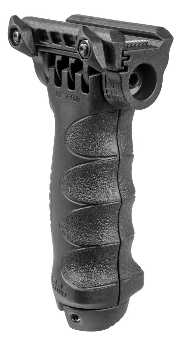 FAB Defense FXTPODG2QR T-Pod G2 Quick Release Foregrip & Bipod Independent Adjustable Legs Black Reinforced Polymer/ 6061 Aluminum/ Steel Construction — view 1