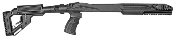 FAB Defense FXUASR1022B UAS-R Precision Stock Conversion Kit for Ruger 10/22 Left Side Folding w/Adjustable Cheekrest Matte Black Fiberglass Reinforced Polymer — view 1