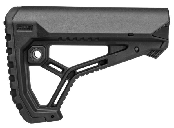 FAB Defense FXGLCOREB GL-Core  Buttstock for AR-15/ M4 Black Fiberglass Reinforced Polymer — view 1