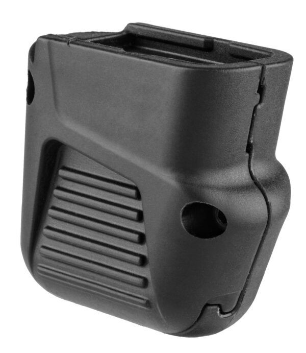 FAB Defense FX4310B Mag Extension  4rd Compatible w/ Glock 43 Black Matte Polymer — view 1