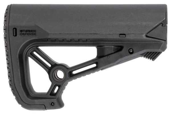 FAB Defense FXGLCORES GL-Core S CQB Optimized Combat Buttstock for AR-15/ M4 Black Fiberglass Reinforced Polymer — view 1