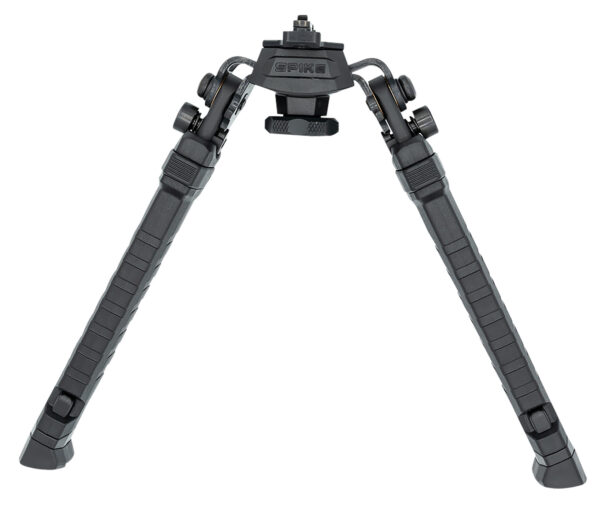 FAB Defense FXSPIKEB Spike Precision Bipod 7.09"- 11.42" Adj., Rotating & Tilting, Rubber Feet, Includes Leg Extensions, Picatinny Rail Compatible Black Polymer & Aluminum — view 1