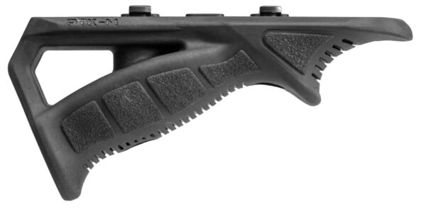 FAB Defense FXPTKMB PTK Rubberized M-LOK Ergonomic Angled Grip  Black Polymer Fits AR-Platform — view 1