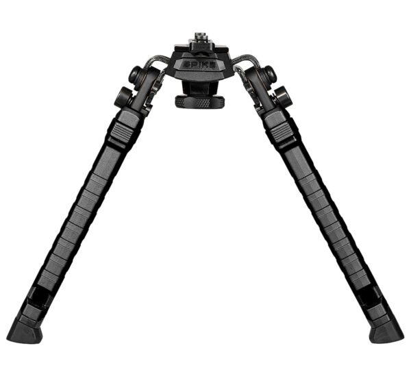 FAB Defense FXSPIKEMB Spike Tactical Bipod 7.09"- 9.88" Adj., Rotating & Tilting, Rubber Feet, Includes Leg Extensions, M-LOK Rail Compatible Black Polymer & Aluminum — view 1