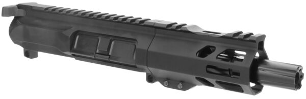 TacFire BU9MM4 Pistol Upper Assembly  9mm Luger 4" Black Nitride Barrel 7075-T6 Aluminum Black Anodized Receiver M-LOK Handguard for AR-Platform — view 1