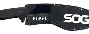 SOG MACHETE SOGFARI KUKRI - BLACK W/SHEATH — view 3