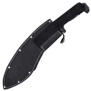 SOG MACHETE SOGFARI KUKRI - BLACK W/SHEATH — view 4