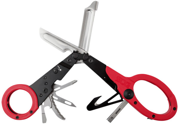 S.O.G SOG231250243 ParaShears  3Cr13MoV SS Plain Blade Red Features 11 Tools — view 1