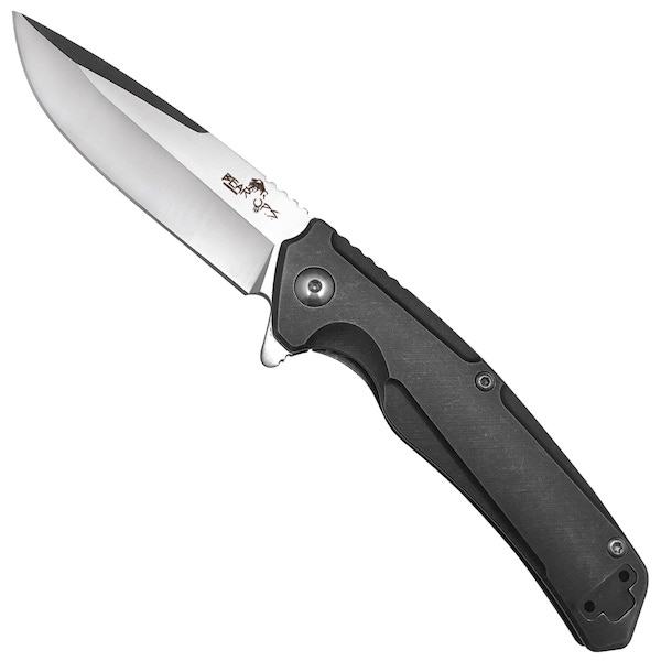 B&S 4"TITNIUM FLPR S35VN W/PCKT CLP — view 1