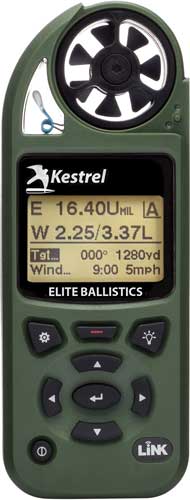 KESTREL 5700 ELITE W/APPLIED - BALLISTICS AND LINK OLIVE DRAB — view 1