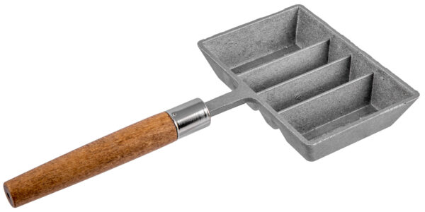 Lee Precision 90029 Ingot Mold Silver Aluminum/Wood — view 1