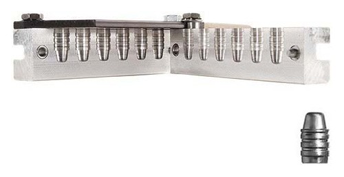 LEE SIX CAVITY MOLD - .38 140GR-SWC NO HANDLES — view 1