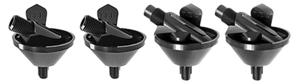 Lee Precision 90453 Quick Change Drum Set Black Nylon Works With Classic/Auto Drum Powder Measure — view 1