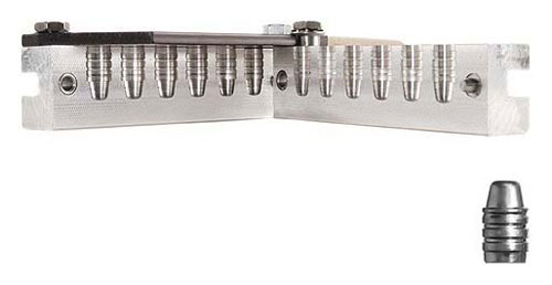 LEE SIX CAVITY MOLD - .358 158GR-RF NO HANDLES — view 1