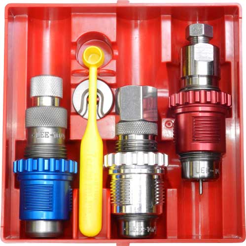 LEE CARBIDE 3-DIE SET & - BREECH LOCK BUSHINGS 380 ACP — view 1