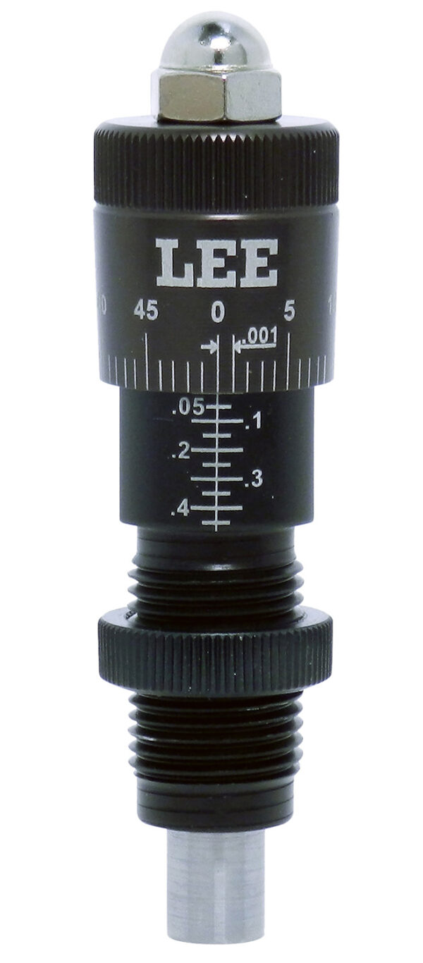 Lee Precision 92128 Micrometer Factory Crimp Adapter Black/Clear 9mm Pistol Firearm — view 1