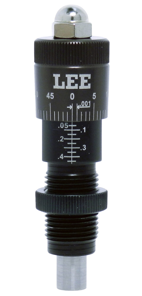 Lee Precision 92162 Micrometer Factory Crimp Adapter Black/Clear 44/45 Cal Pistol Firearm — view 1