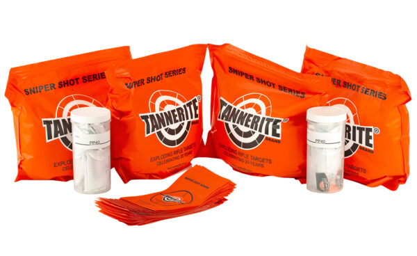 Tannerite PP40 Sniper Shot  Impact Enhancement Explosion Centerfire Rifle Firearm 0.50 lb 40 Targets — view 1