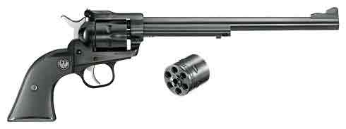 RUGER SINGLE-SIX CONVERTIBLE - 22LR/22WMR 9.5" AS BLUED — view 1