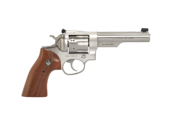 RUGER GP100 357MAG SS 5" HALF LUG — view 1